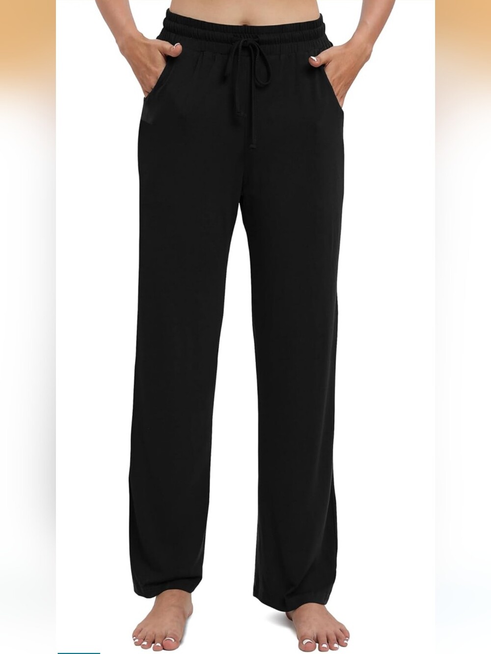 EXCHIC Women's Drawstring Lounge Pants - XXL